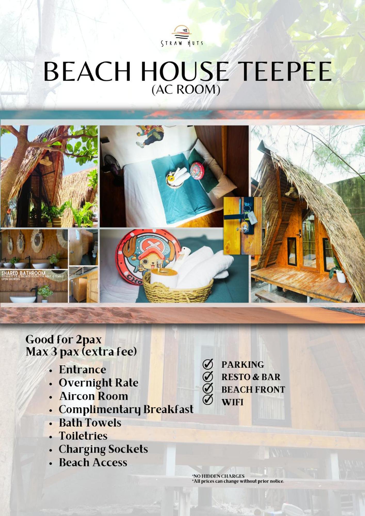 Straw Huts Liwliwa Hotel San Felipe  Ngoại thất bức ảnh